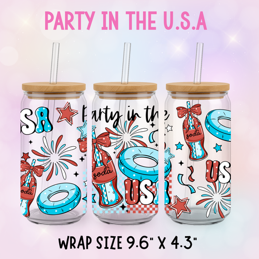 PARTY IN THE U.S.A UV CUP WRAP