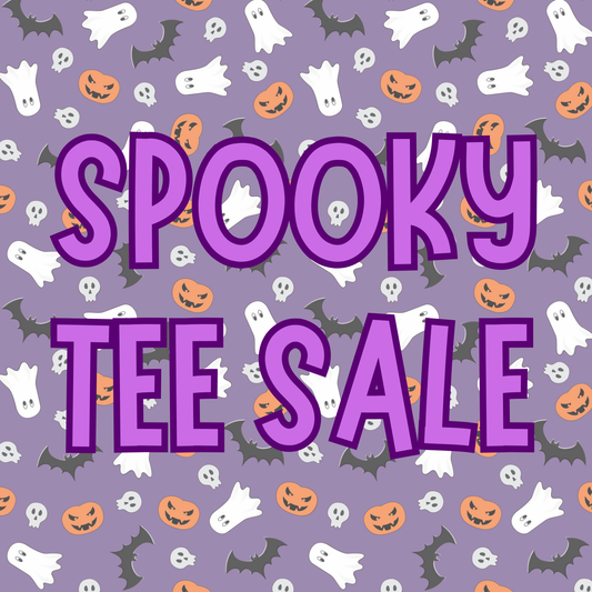 40% SPOOKY TEE SALE