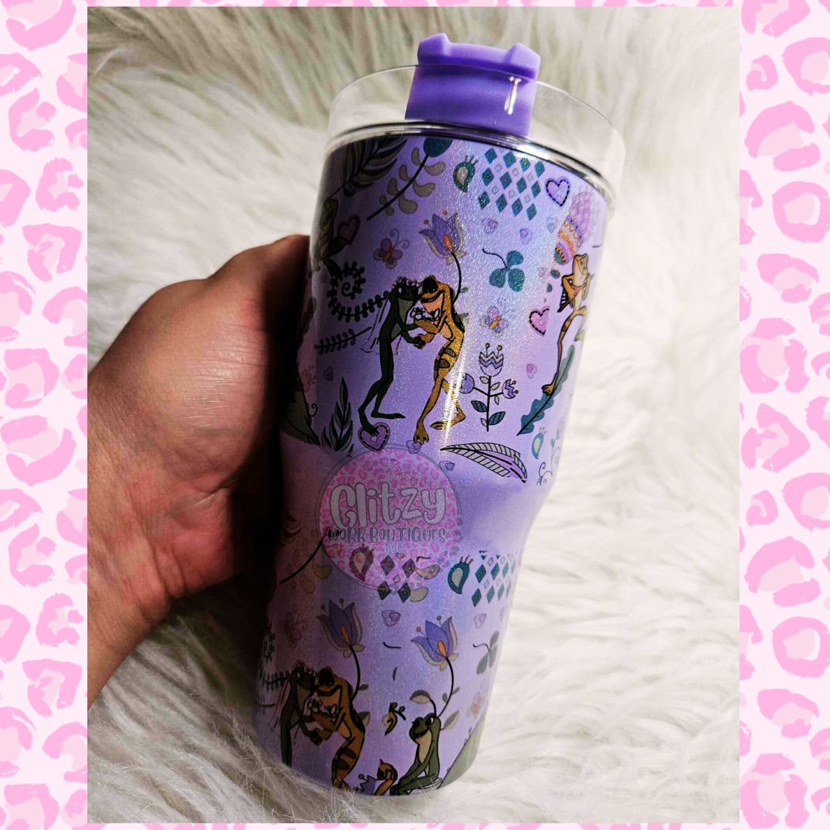 PRINCESS TIANA CHARACTER 20oz KID DUPE TUMBLER