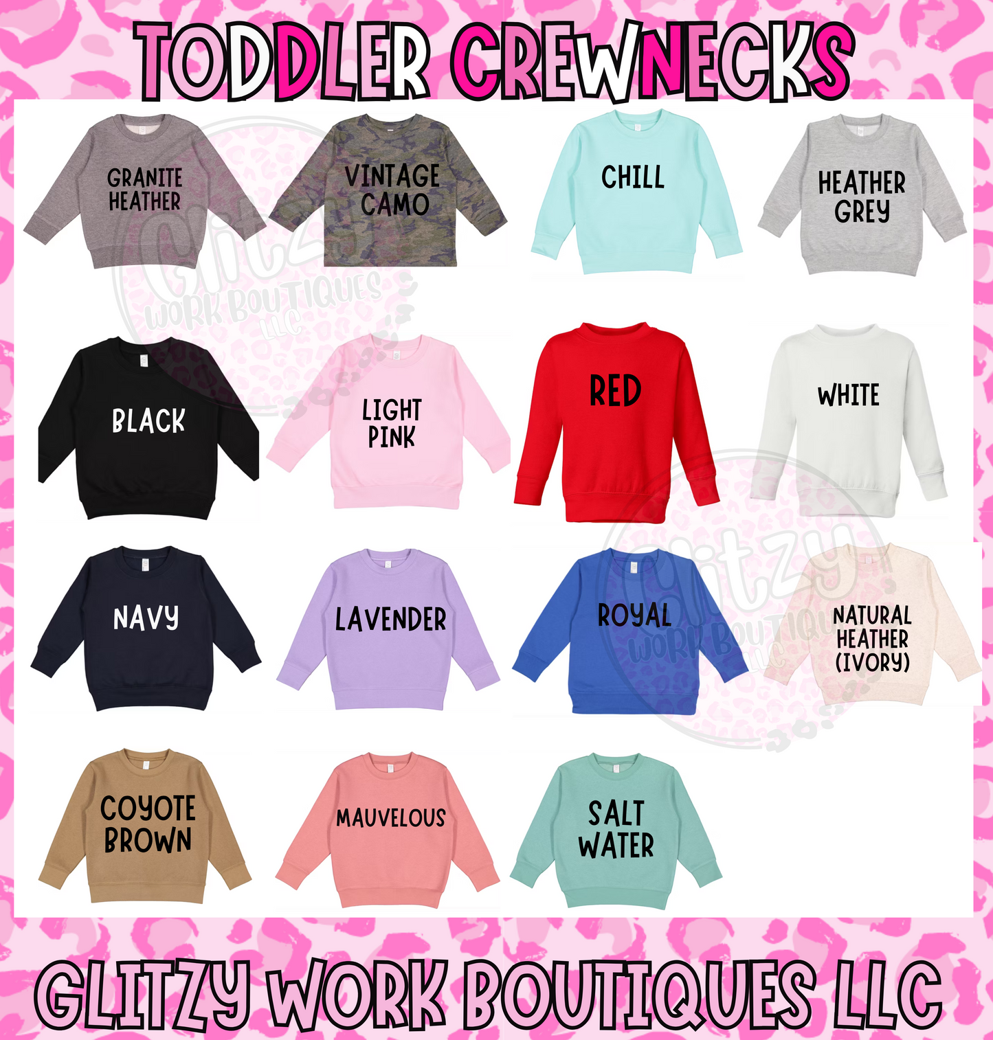 CUSTOM TODDLER APPAREL