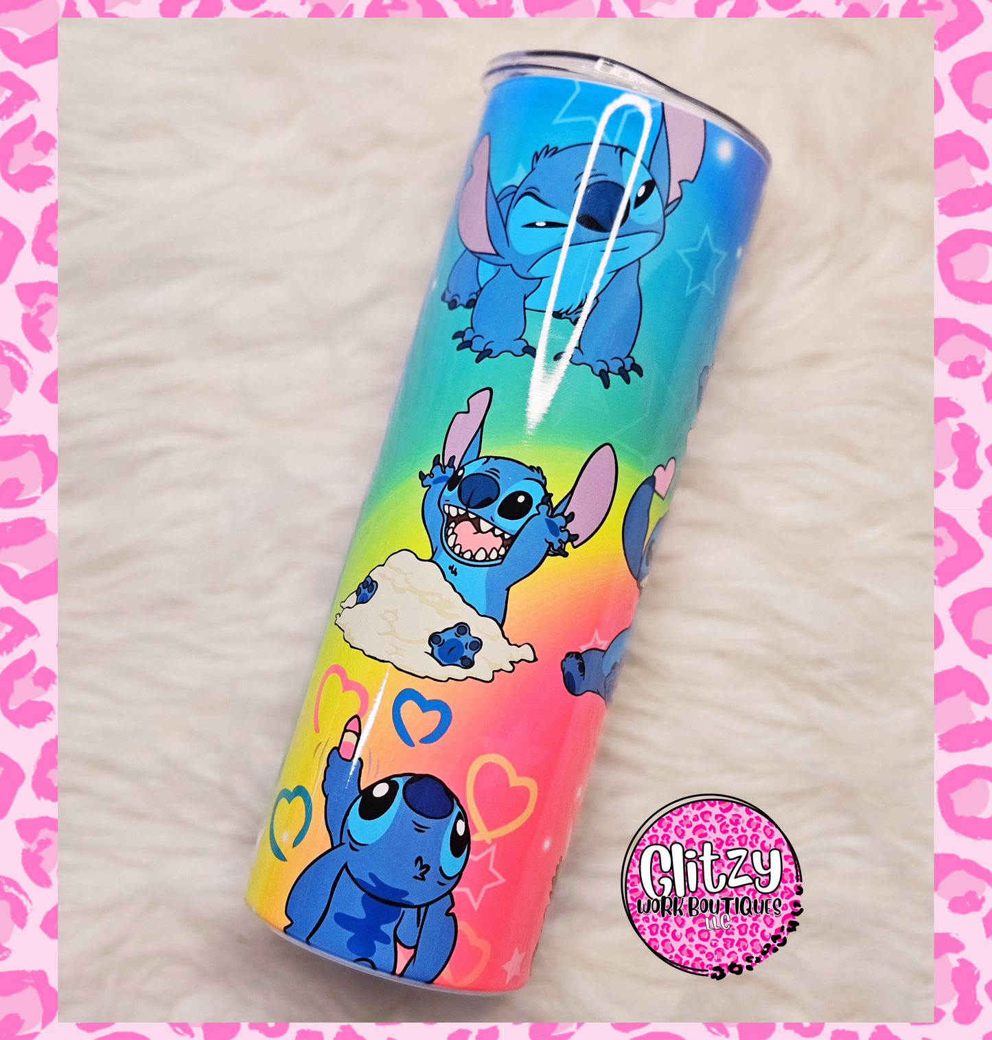 STITCH RAINBOW TUMBLER