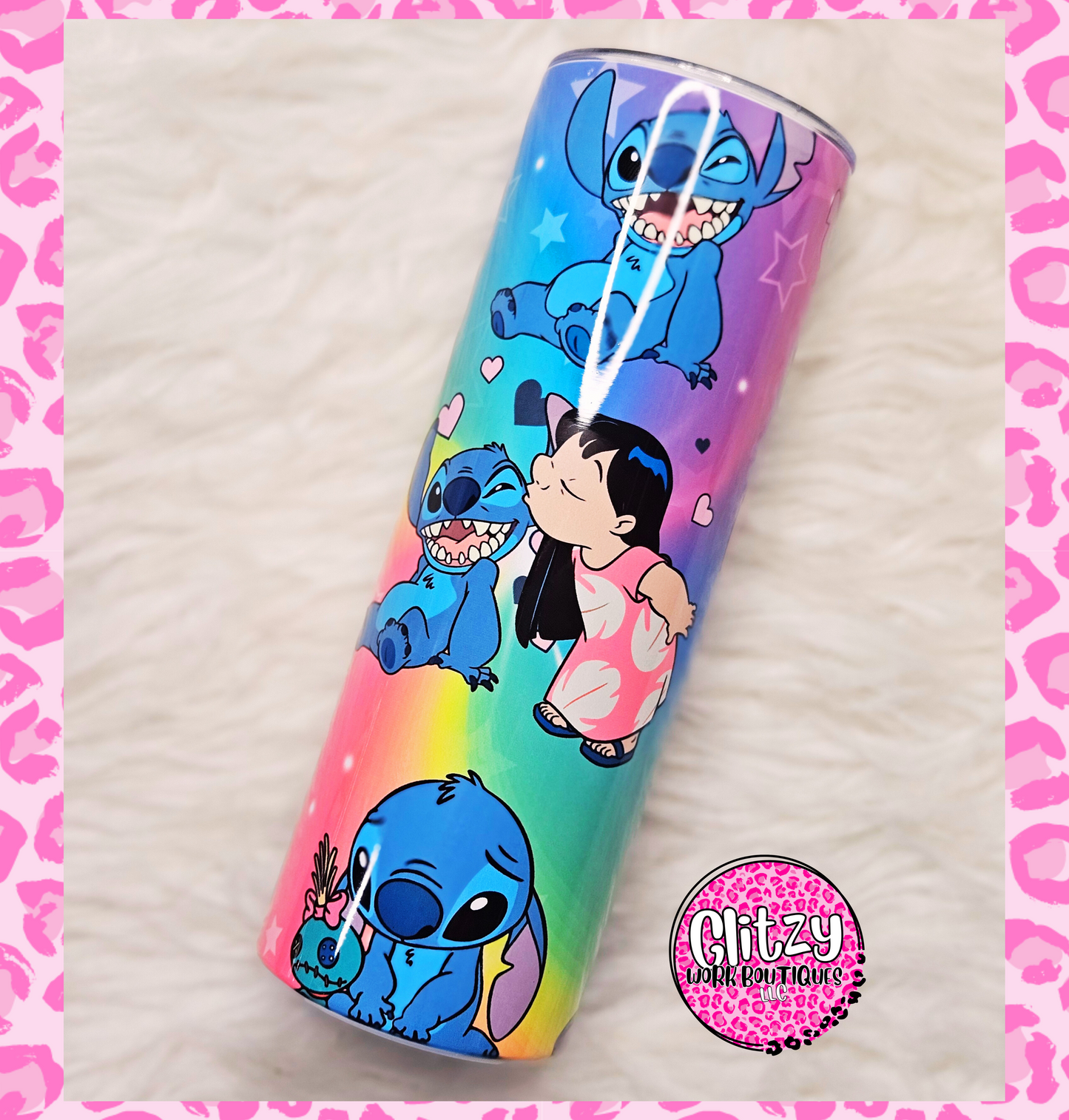 STITCH RAINBOW TUMBLER