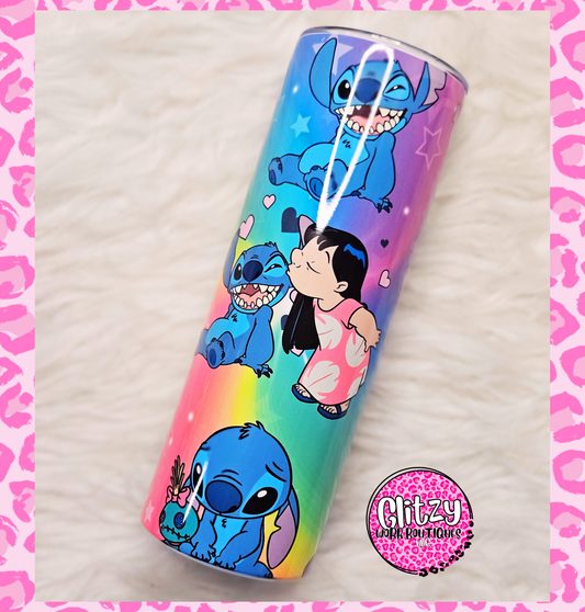 STITCH RAINBOW TUMBLER