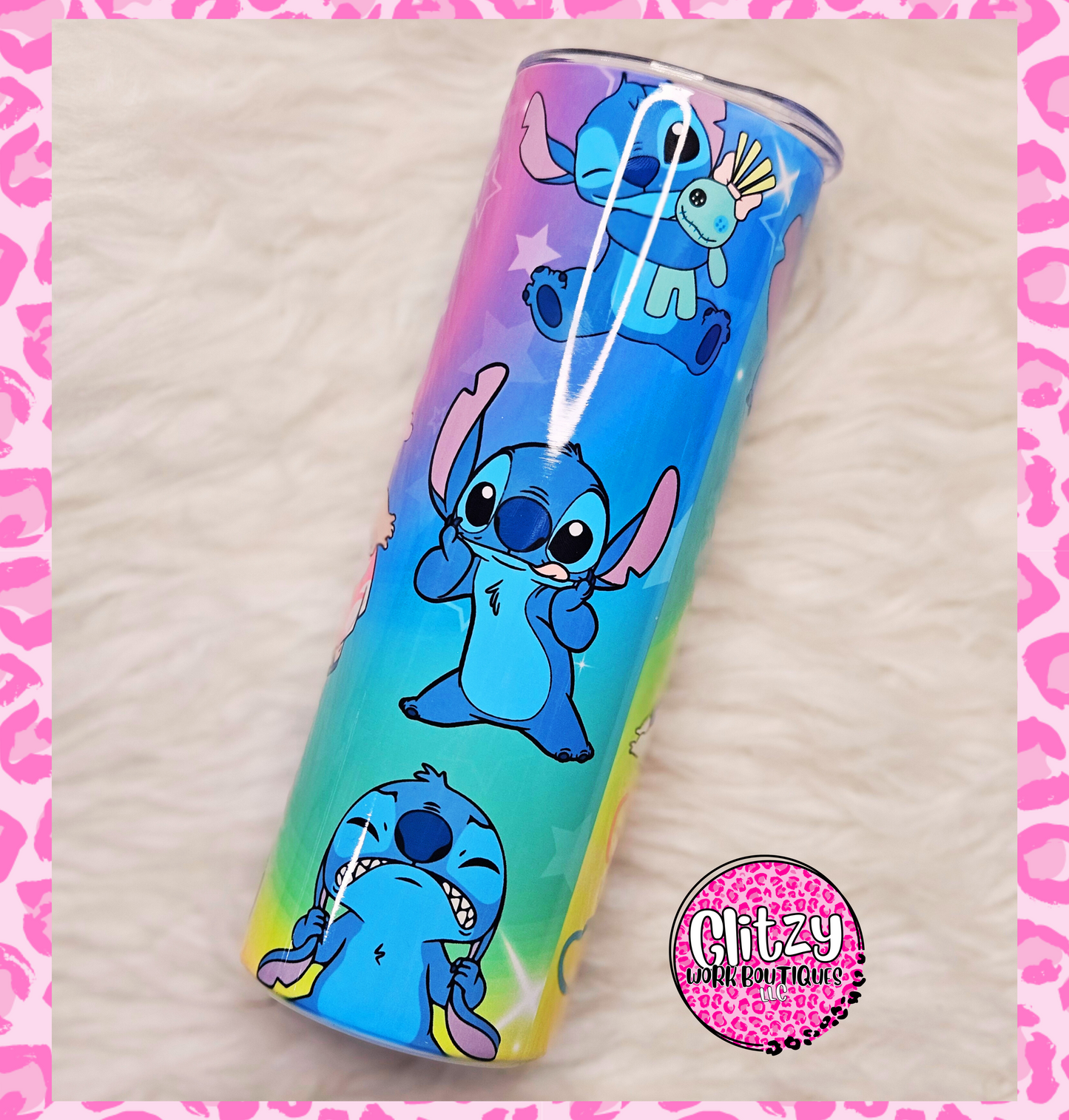 STITCH RAINBOW TUMBLER