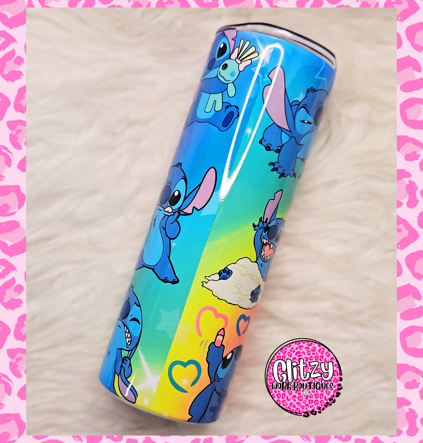 STITCH RAINBOW TUMBLER