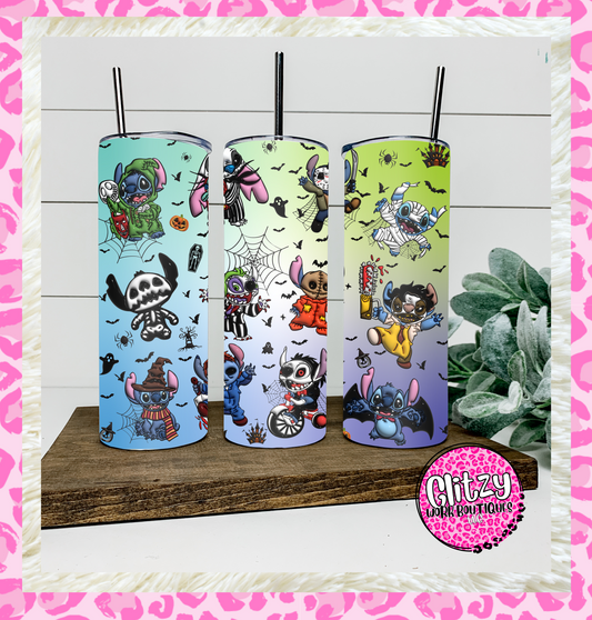 COSTUME STITCH 3D PUFFED TUMBLER