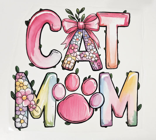 CAT MOM FLORAL
