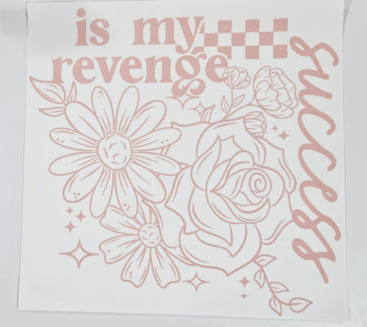 SUCCESS IS MY REVENGE