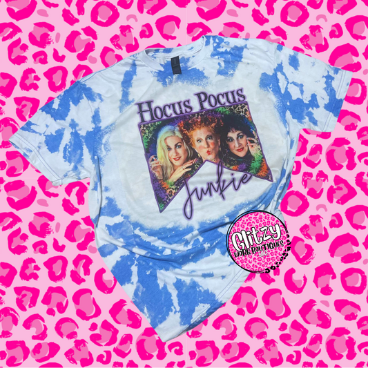 HOCUS POCUS Junkie Bleached Tee