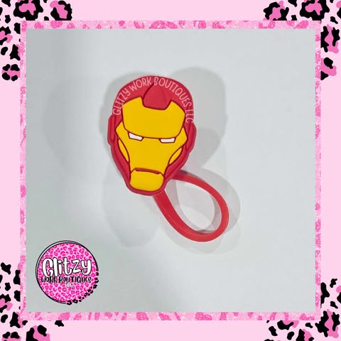 IRON MAN STRAW TOPPER