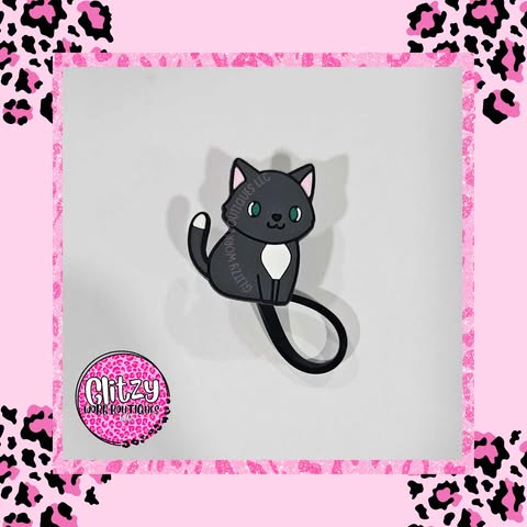 CAT STRAW TOPPERS
