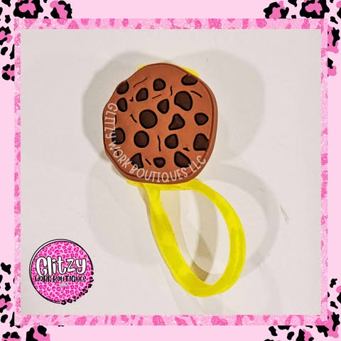 CHOCOLATE CHIP COOKIE STRAW TOPPER