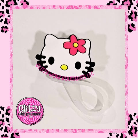 HELLO KITTY STRAW TOPPER