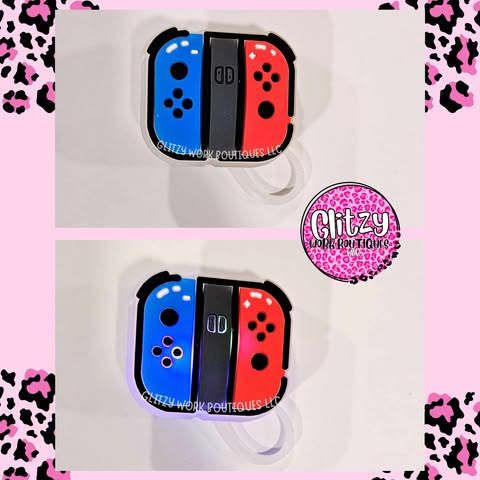 NINTENDO SWITCH LIGHT UP STRAW TOPPER