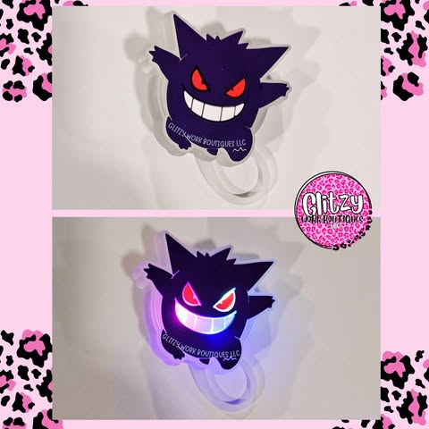 POKEMON LIGHT UP STRAW TOPPERS