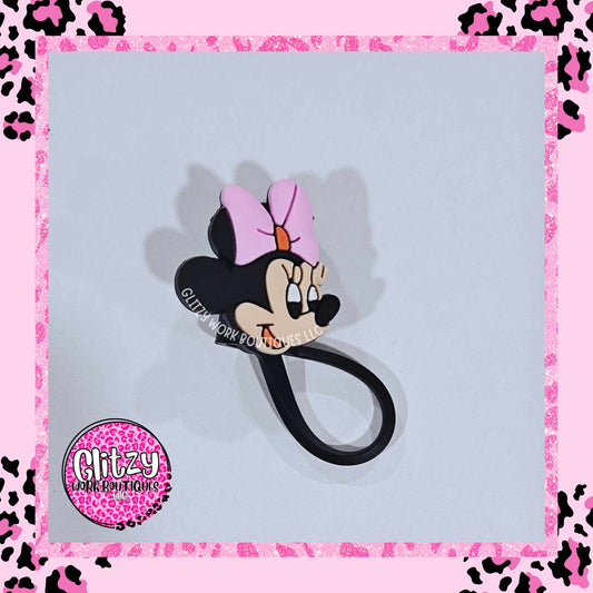 MINNIE MOUSE STRAW TOPPER