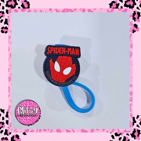 SPIDERMAN STRAW TOPPER