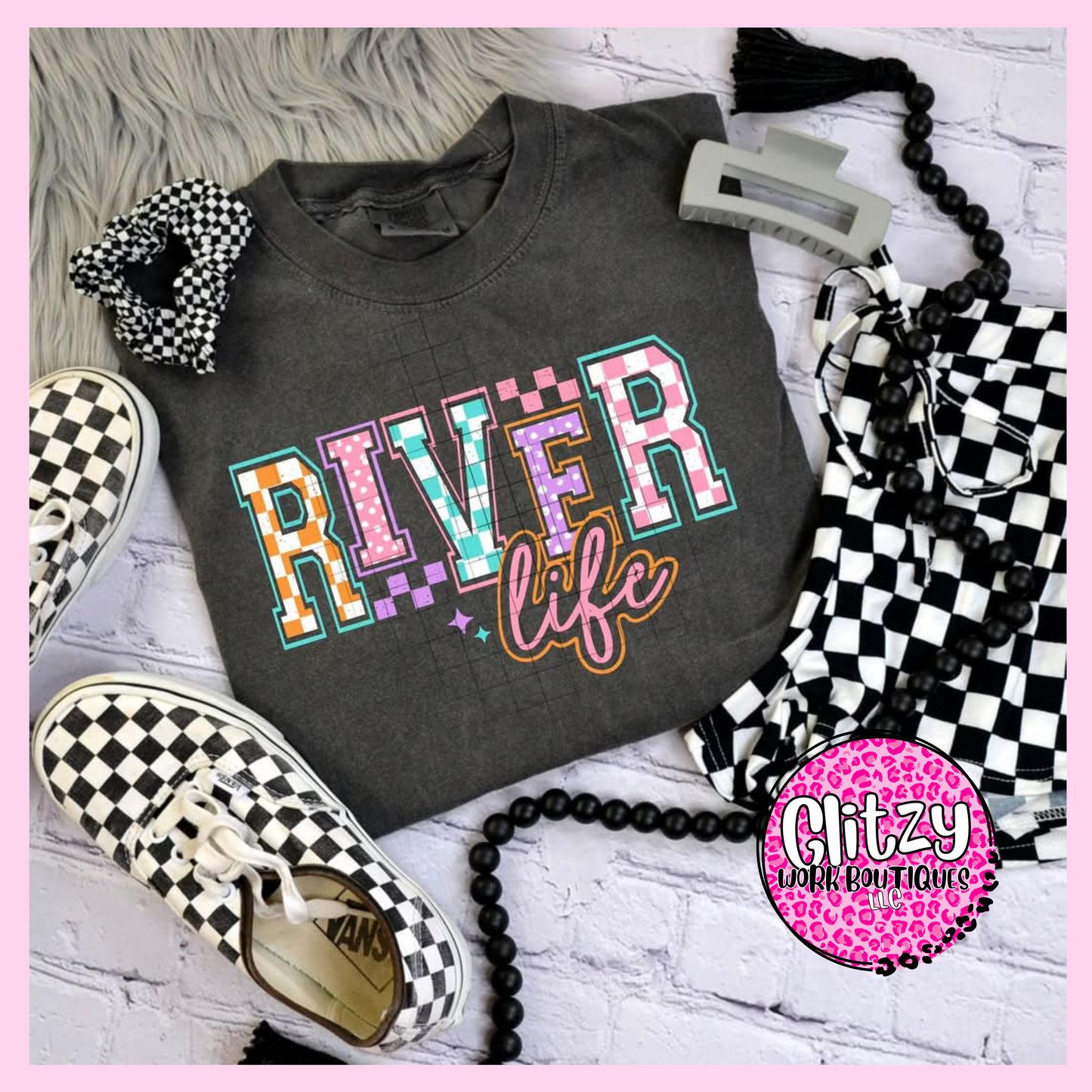 CHECKERED SUMMER PRINTED APPAREL