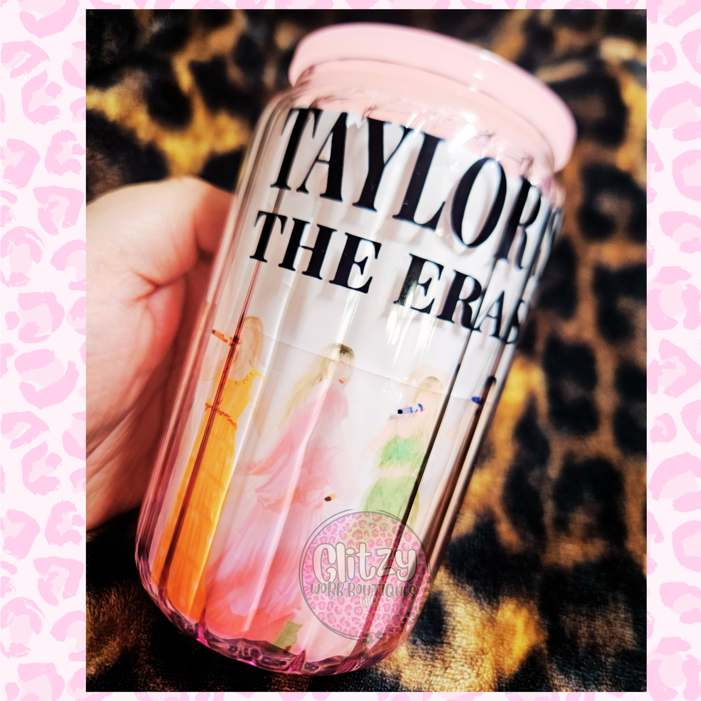 TAYLOR SWIFT THE ERAS TOUR 16OZ LIBBEY GLASS