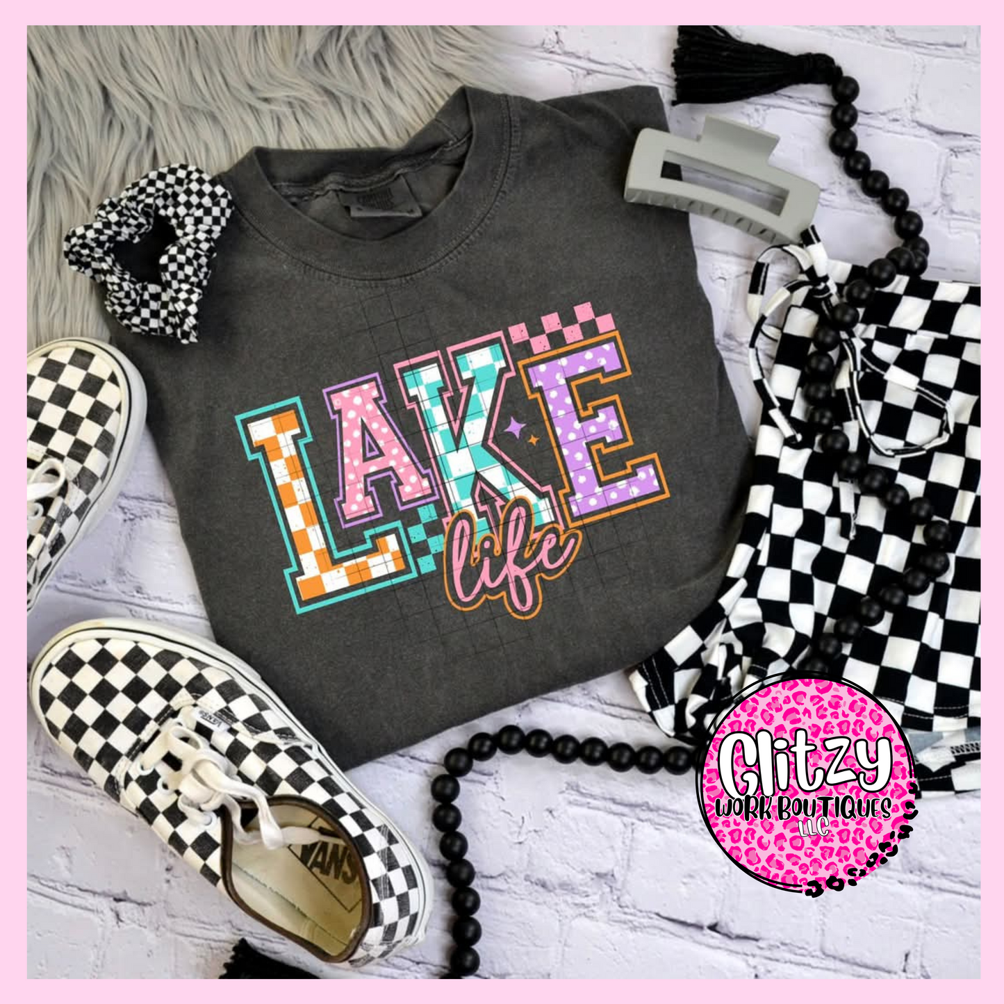 CHECKERED SUMMER PRINTED APPAREL
