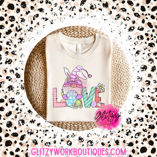 LOVE EASTER GNOME APPAREL