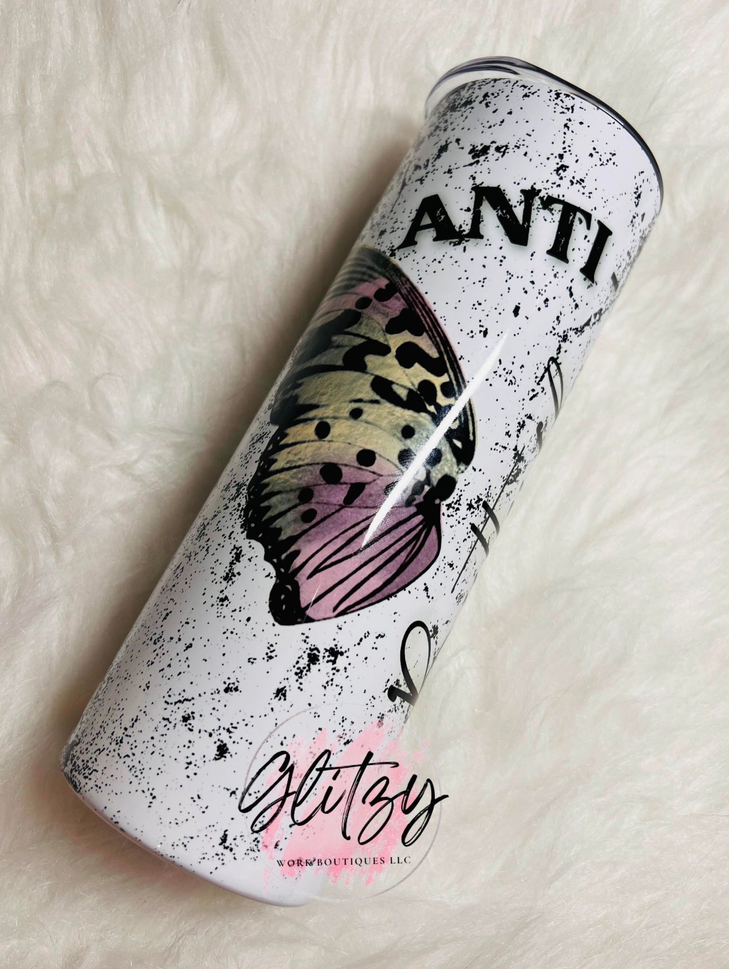 ANTI-SOCIAL BUTTERFLY 20oz Tumbler