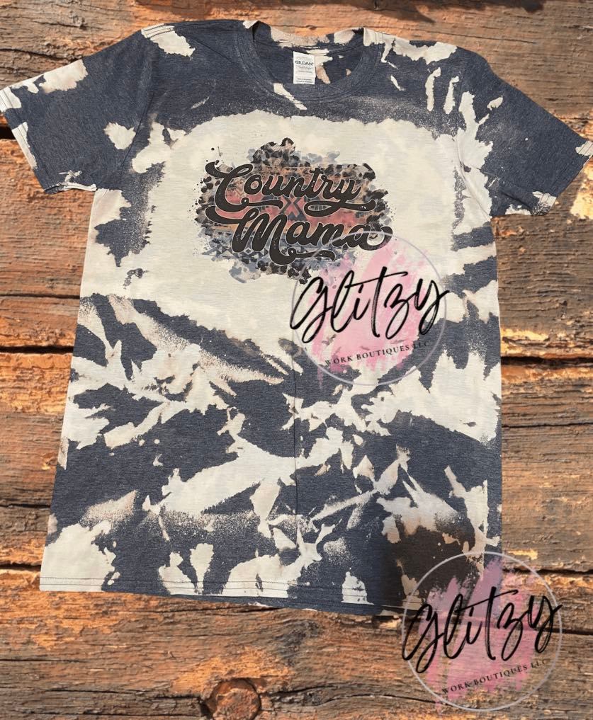 Country Mama Bleached Tee