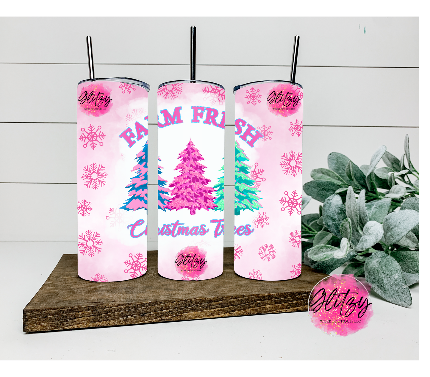 FARM FRESH CHRISTMAS TREE'S Tumbler