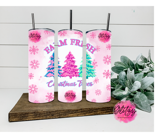 FARM FRESH CHRISTMAS TREE'S Tumbler