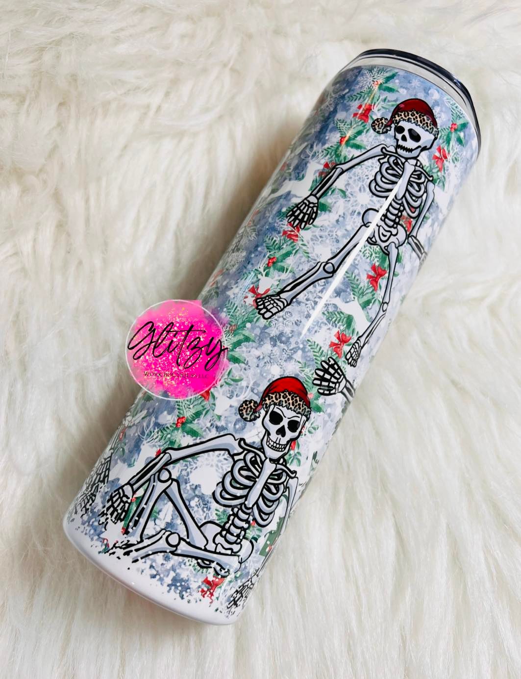 I'm Freaking Jolly Skeleton 20oz Tumbler