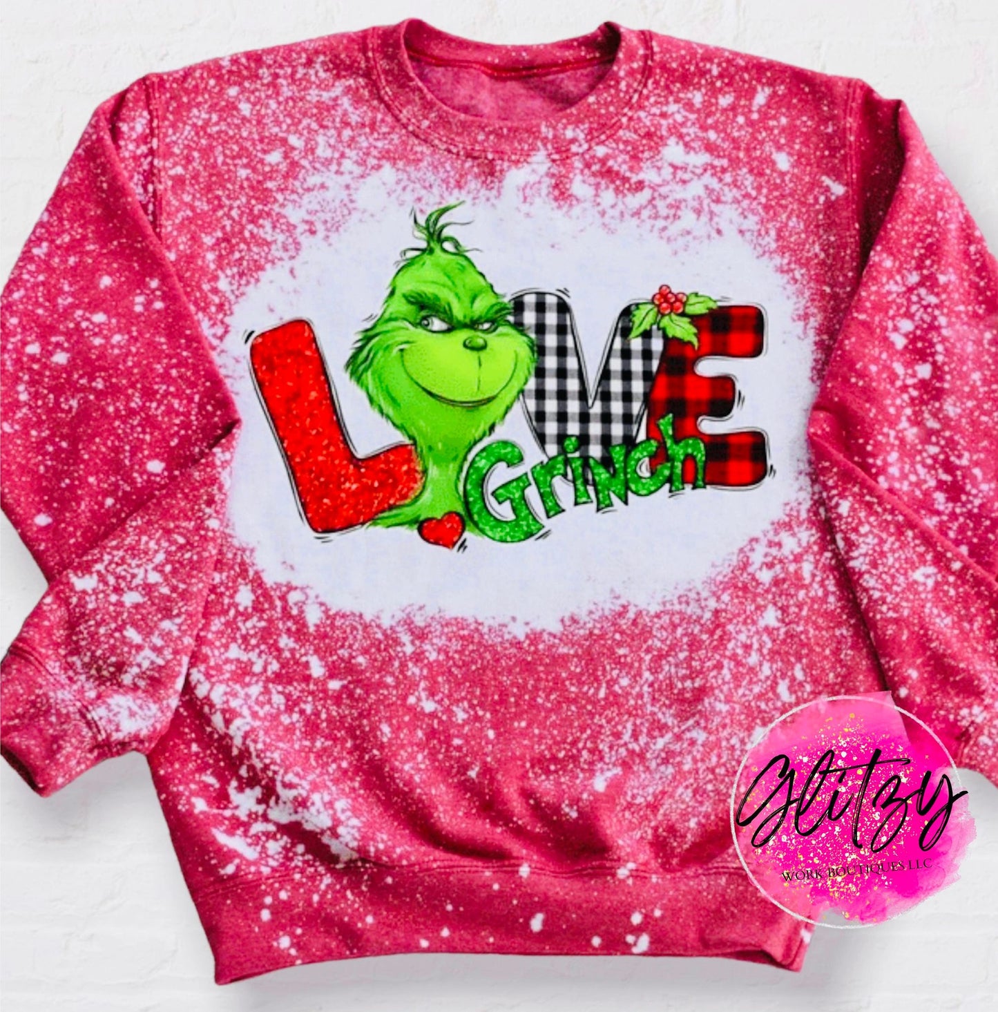 LOVE Grinch Crewneck Sweatshirt