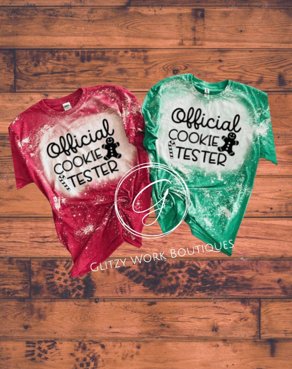 Official Cookie Tester Bleached Tee