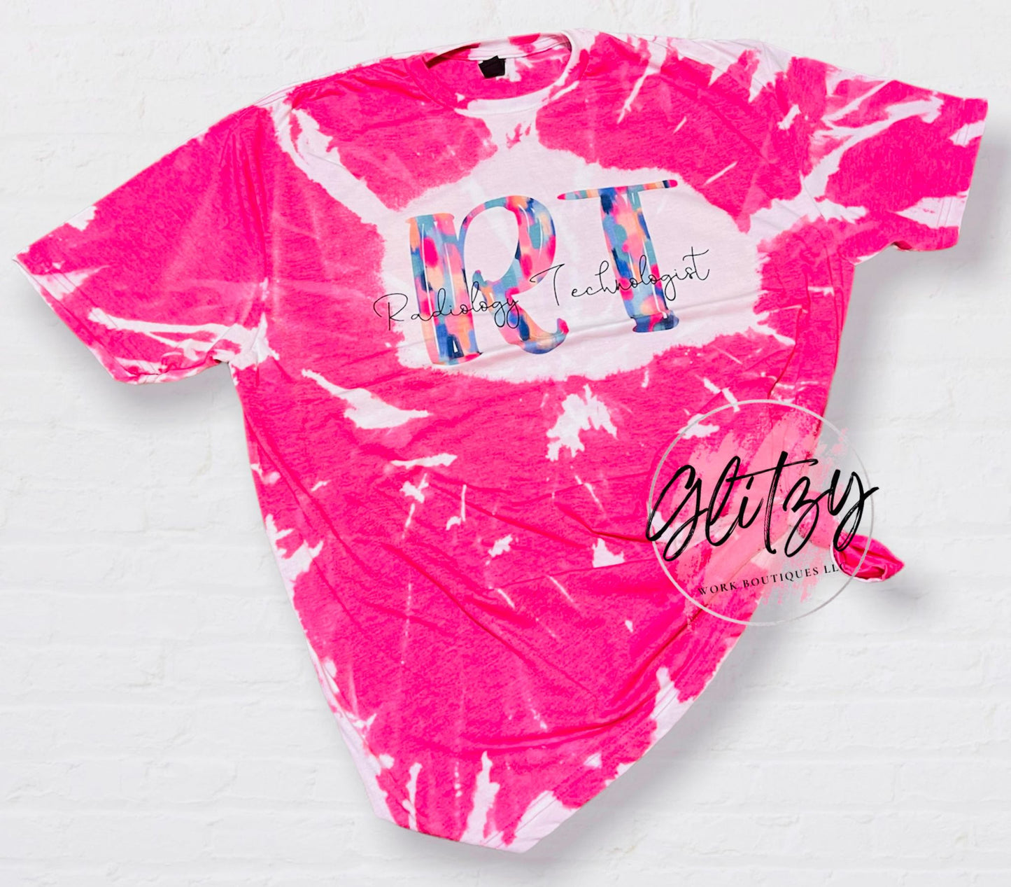 Radiology Technologist Bleached Tee