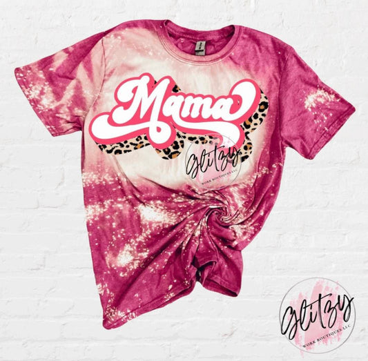 Retro Mama Bleached Tee