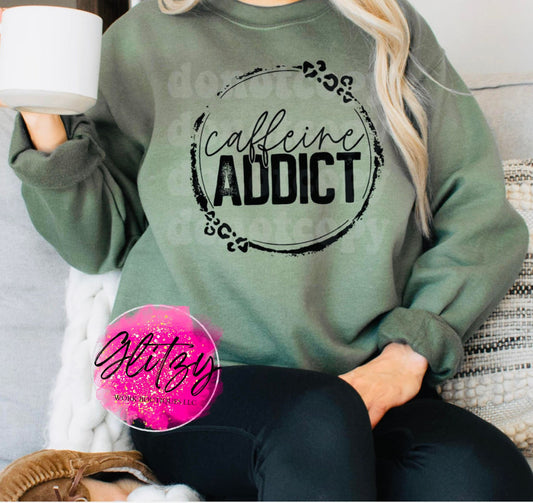 Caffeine ADDICT Crewneck Sweatshirt