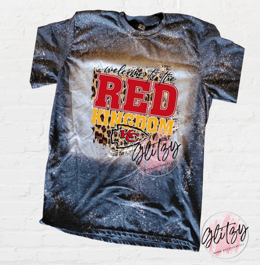 Welcome to the RED KINGDOM Bleached Tee