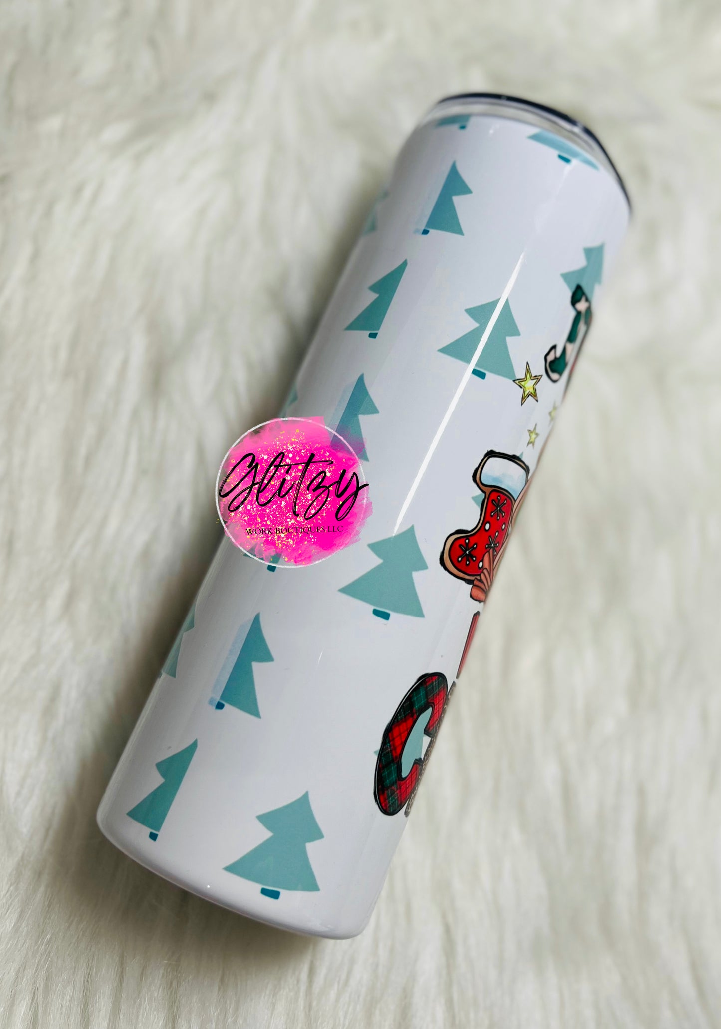 Just a Girl Who Loves CHRISTMAS 20oz Tumbler