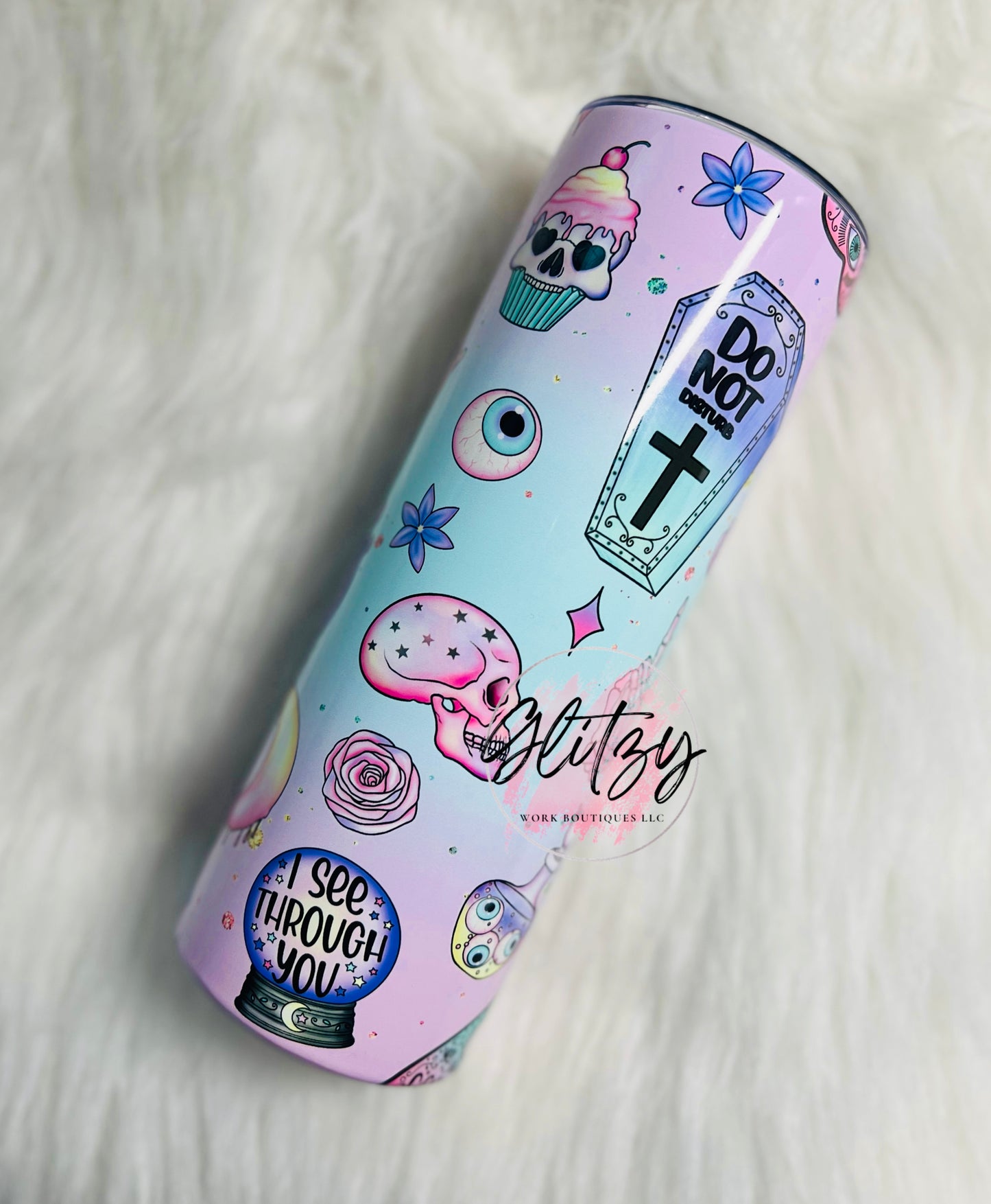 Pastel Gothic Horror Tumbler