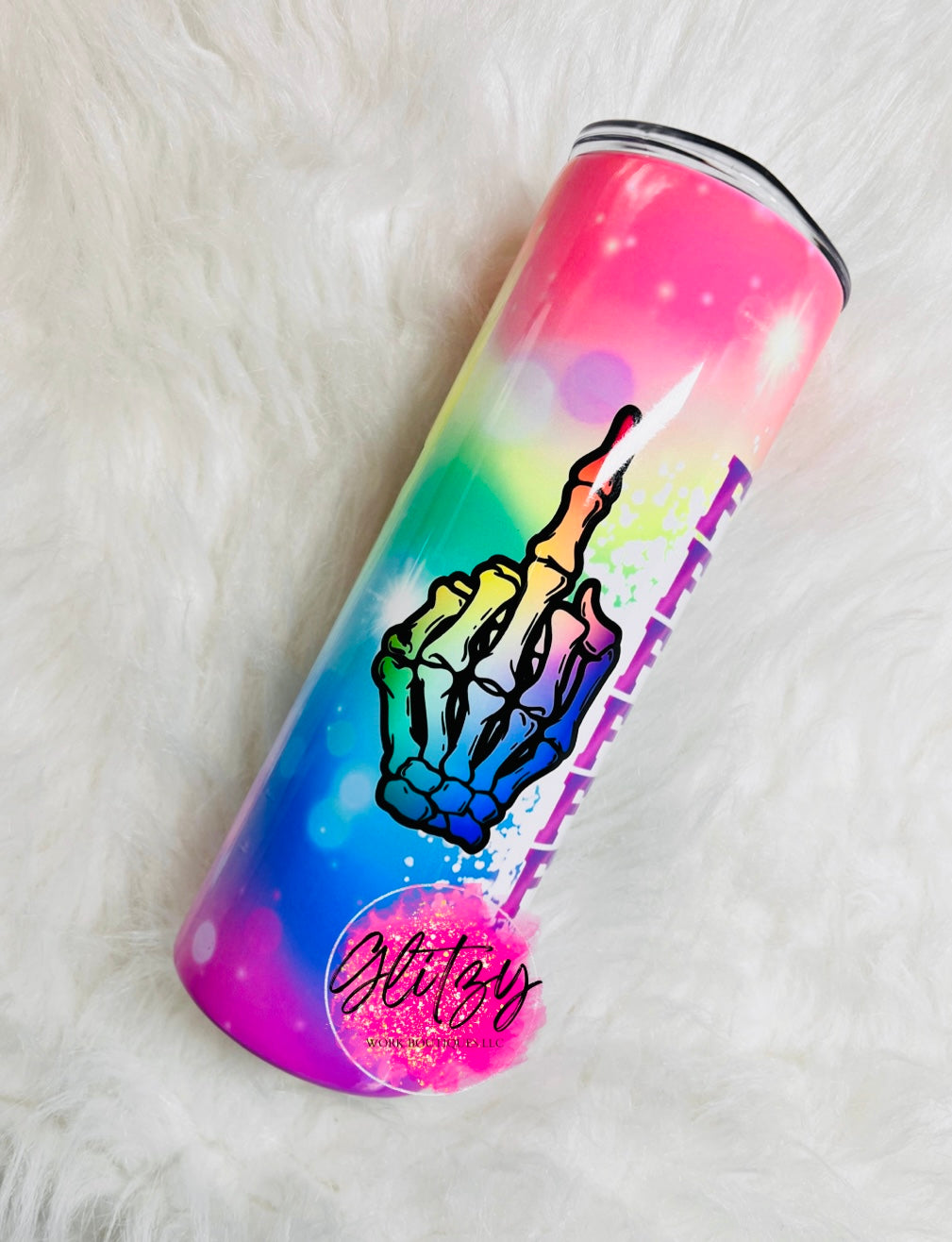 FUCK EVERYTHING FLORESCENT Tumbler