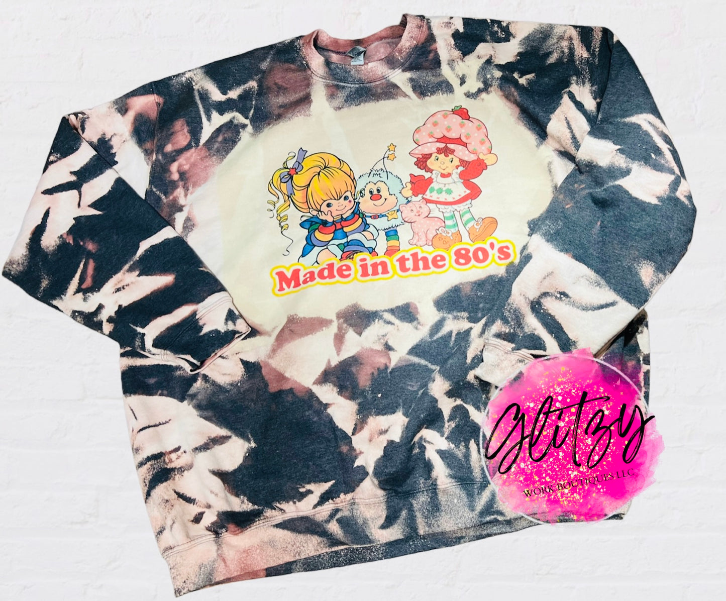 Made in the 80's Crewneck Bleached Sweatshirt