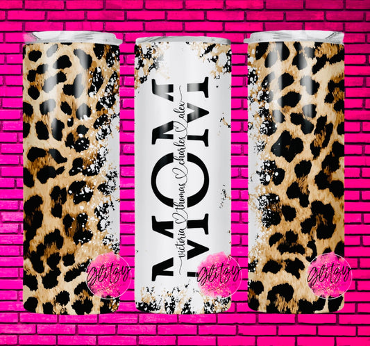 MOM LEOPARD TUMBLER