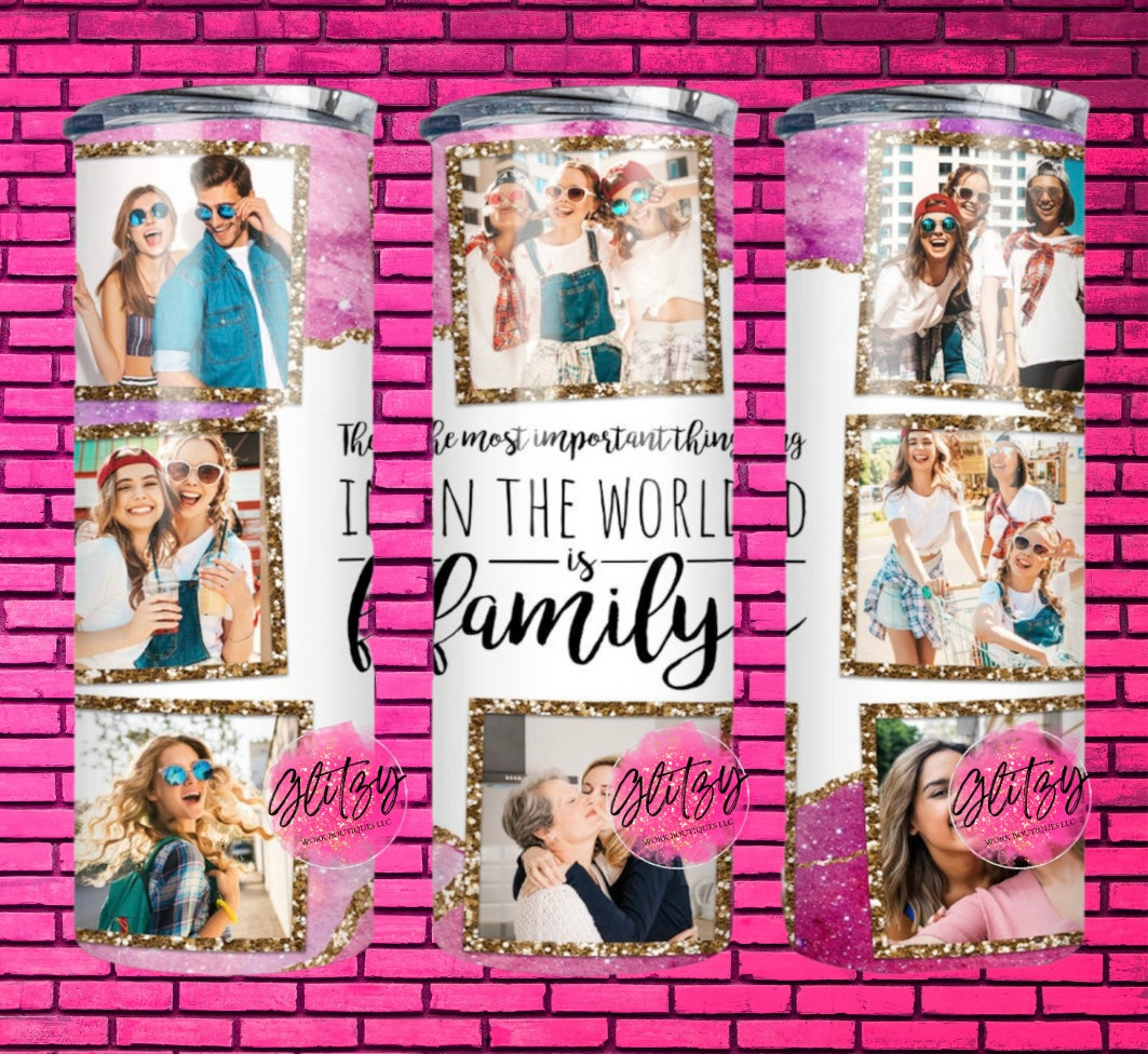 FAMILY PERSONALIZED TUMBLER