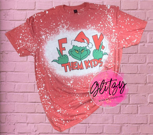 F*** Them Kids Bleached Tee