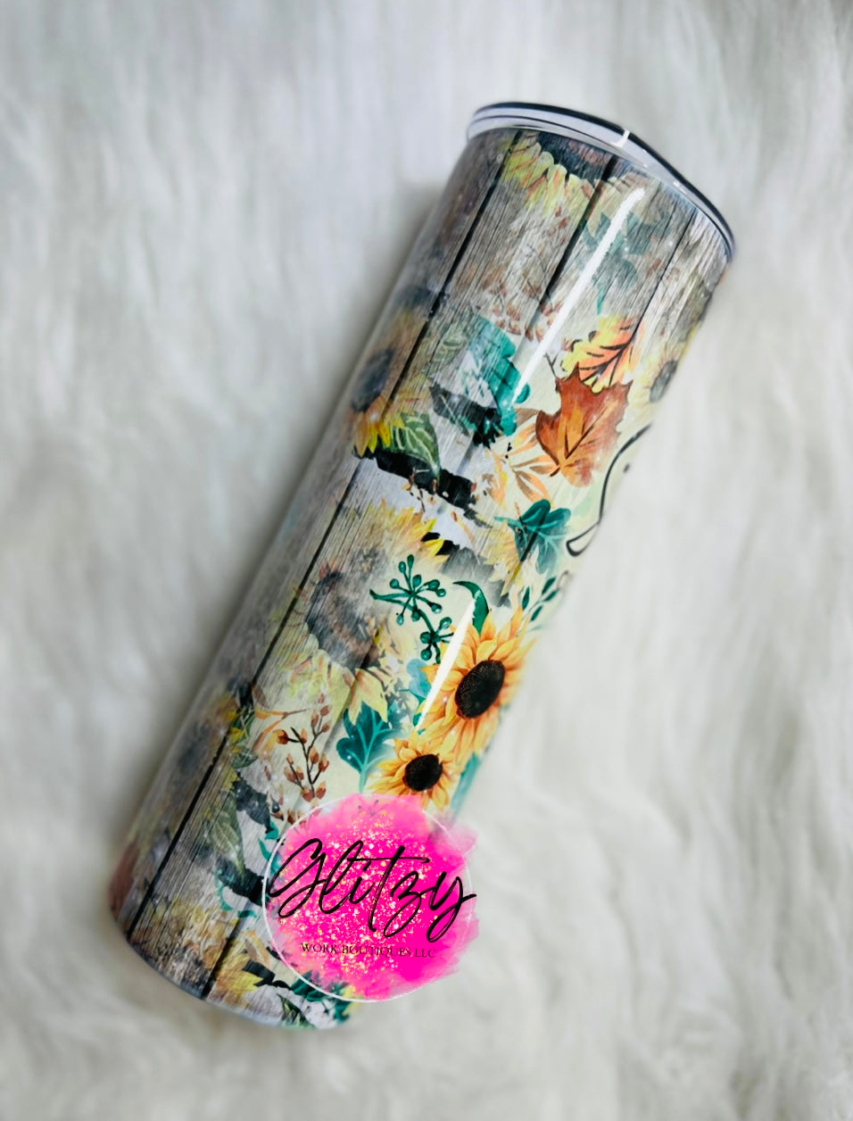 Be a Sunflower so that on the Darker days you can stand tall to find the Light 20oz Tumbler