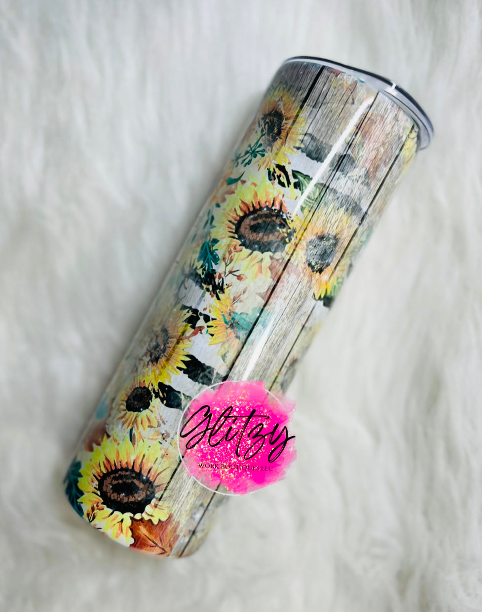 Be a Sunflower so that on the Darker days you can stand tall to find the Light 20oz Tumbler