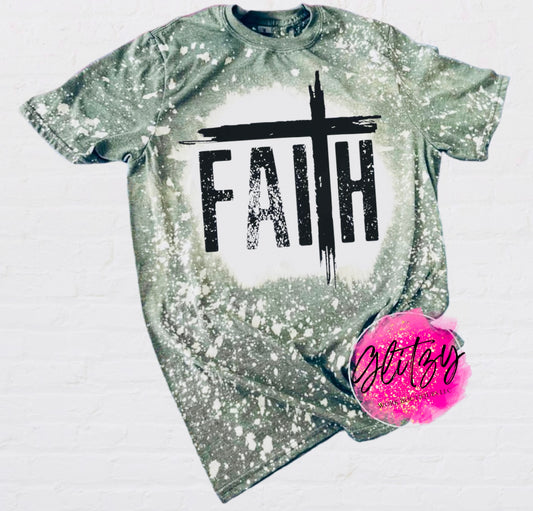 FAITH Bleached Tee