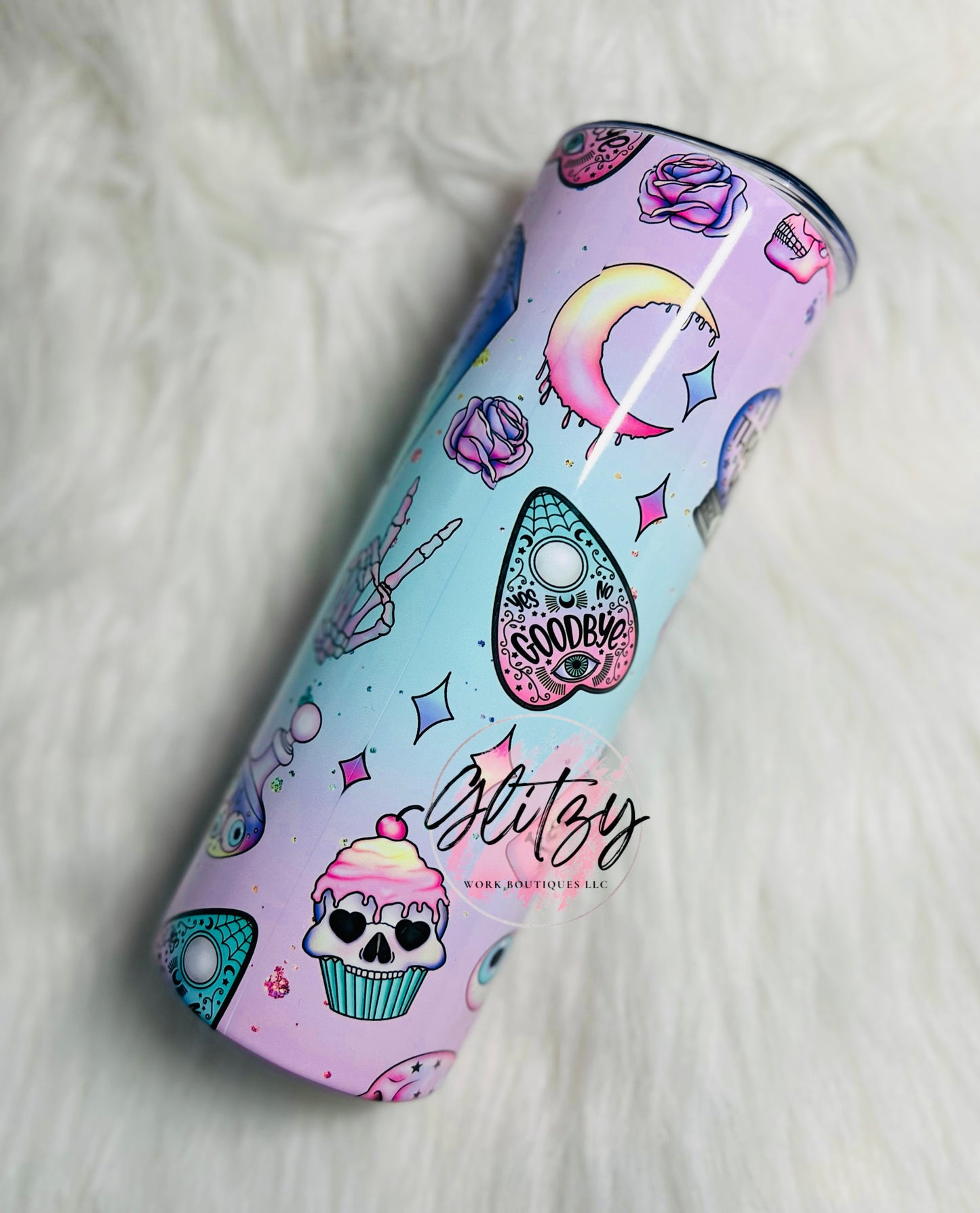 Pastel Gothic Horror Tumbler