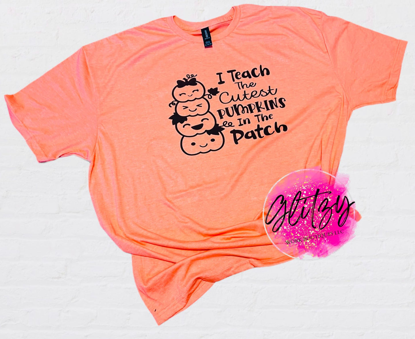 I Teach the Cutest PUMPKINS in the Patch Bleached Tee