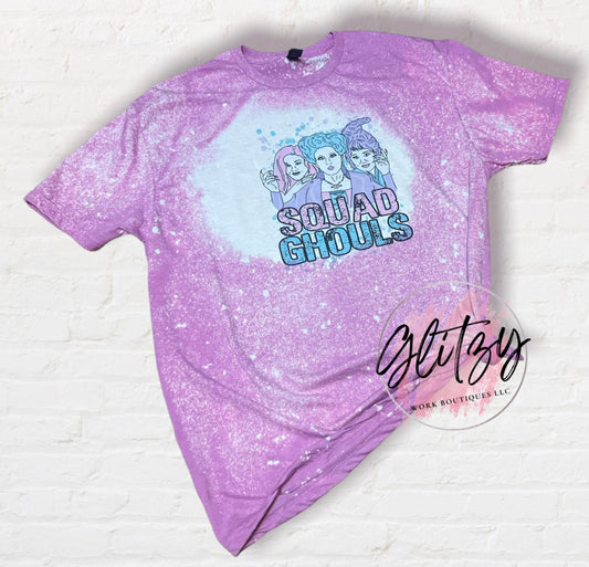 SQUAD GHOULS Bleached Tee