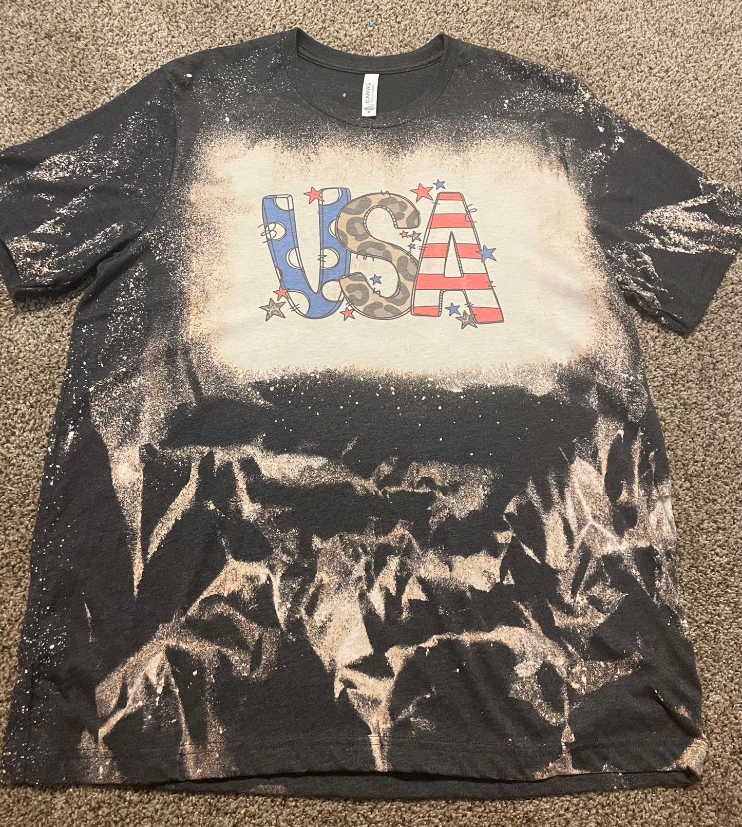 USA Bleached Tee